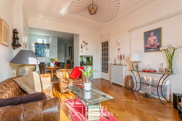 Appartement avec balcon en dernier étage avec vue Fourvière