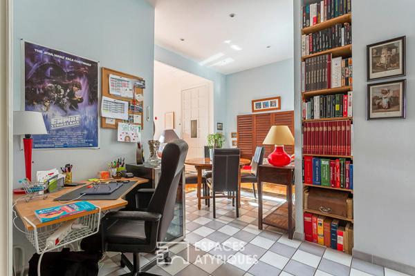 Appartement avec balcon en dernier étage avec vue Fourvière