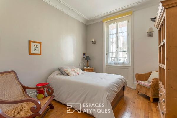 Appartement avec balcon en dernier étage avec vue Fourvière