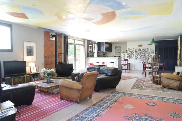 MAISON 401M² DE PLAIN PIED STYLE LOFT ATELIER JARDIN