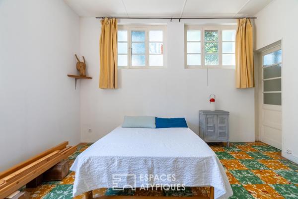 Loft atelier résidentiel en plein centre