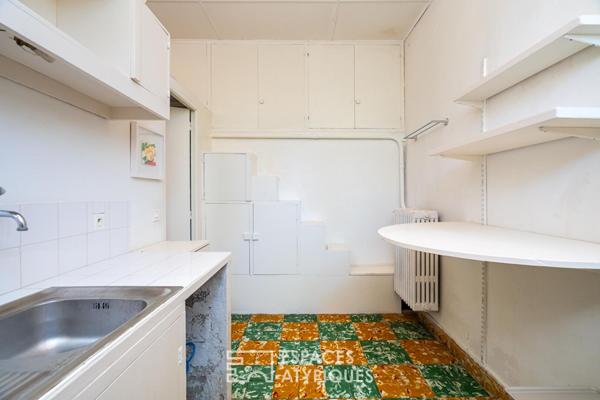 Loft atelier résidentiel en plein centre