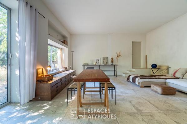 Loft atelier résidentiel en plein centre