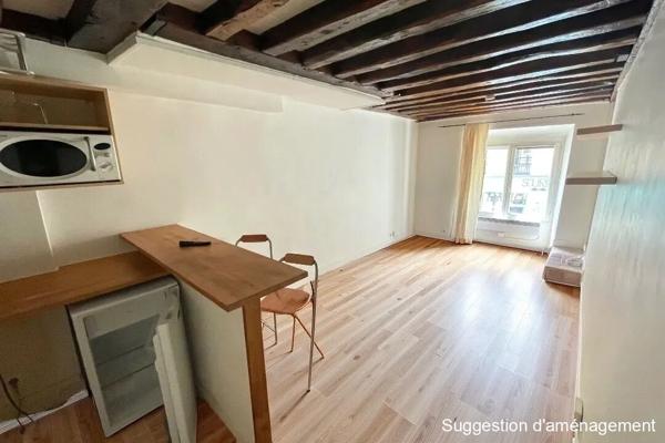 2 pièces en plein coeur de Paris !