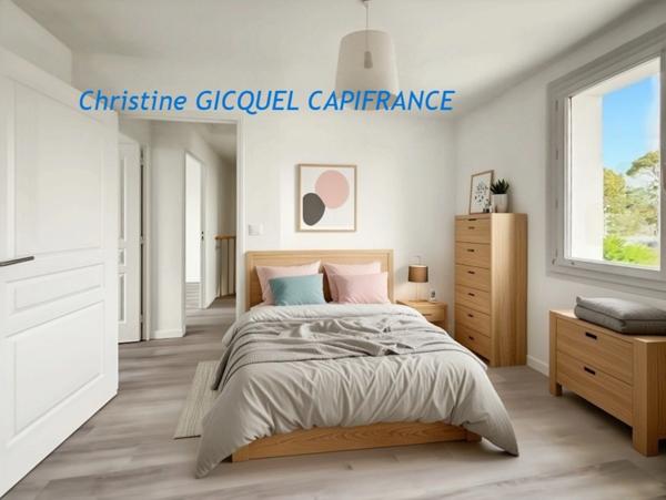 SAINT NAZAIRE PROCHE MER ET PARC PAYSAGER MAISON A VENDRE 3 CHAMBRES - EVOLUTIVE - JARDIN CLOS