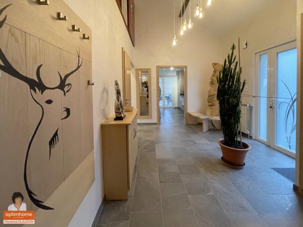 HAUTES-VOSGES MAISON D'ARCHITECTE exposée SUD, 232 m² hab. TERRAIN attenant, ÉTAT PARFAIT, VUE PANORAMIQUE