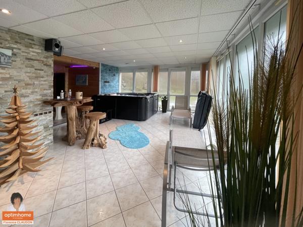 HAUTES-VOSGES MAISON D'ARCHITECTE exposée SUD, 232 m² hab. TERRAIN attenant, ÉTAT PARFAIT, VUE PANORAMIQUE