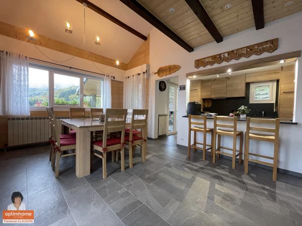 HAUTES-VOSGES MAISON D'ARCHITECTE exposée SUD, 232 m² hab. TERRAIN attenant, ÉTAT PARFAIT, VUE PANORAMIQUE