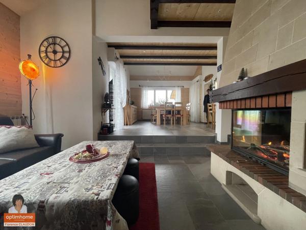 HAUTES-VOSGES MAISON D'ARCHITECTE exposée SUD, 232 m² hab. TERRAIN attenant, ÉTAT PARFAIT, VUE PANORAMIQUE