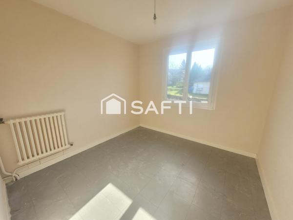 MAISON 3ch + Garage + Cabanon + Jardin + Parking