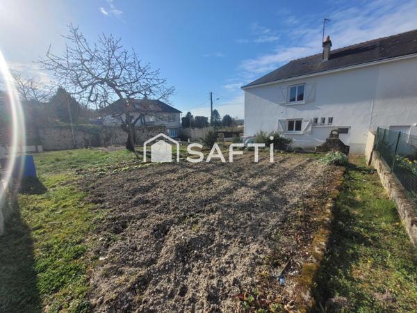 MAISON 3ch + Garage + Cabanon + Jardin + Parking