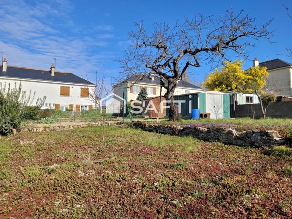 MAISON 3ch + Garage + Cabanon + Jardin + Parking