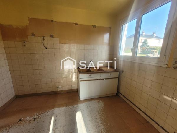 MAISON 3ch + Garage + Cabanon + Jardin + Parking