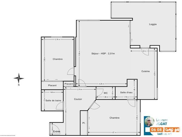 Appartement à vendre 4 pièces 74 m² Lattes