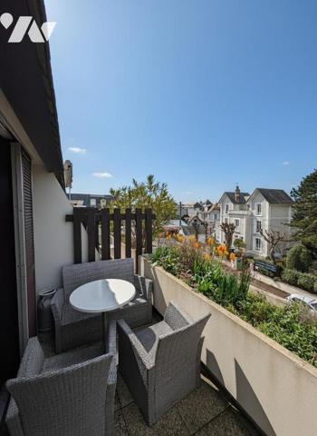 Résidence prisée à Cabourg – Duplex lumineux avec terrasse sud-ouest