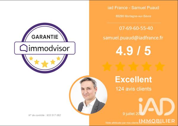 Maison à vendre 6 pièces 149 m² Cholet