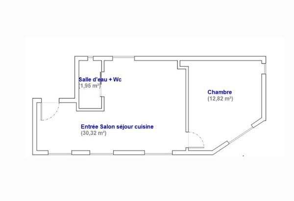 PUTEAUX/ Auguste Blanche - Appartement 2 pièces 45m² **Refait à Neuf - 1 Cave