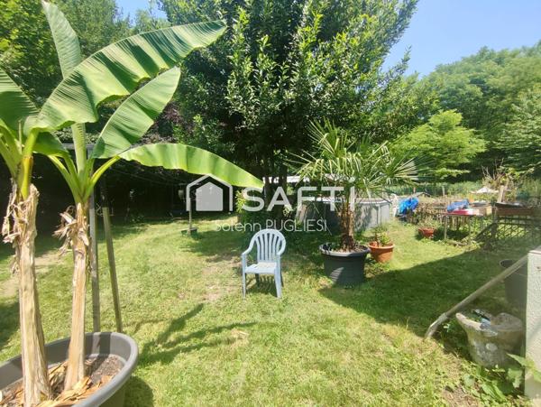 Maison individuelle avec grand terrain