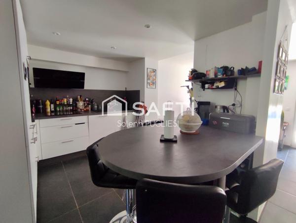 Maison individuelle avec grand terrain