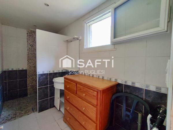 Maison individuelle avec grand terrain