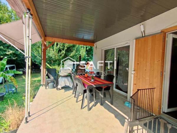 Maison individuelle avec grand terrain