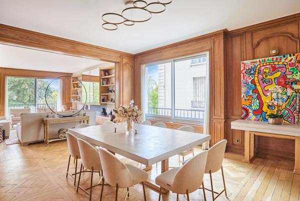 Avenue du Maréchal Maunoury luxueux appartement 5 chambres – Vue dégagée sur le Bois de Boulogne