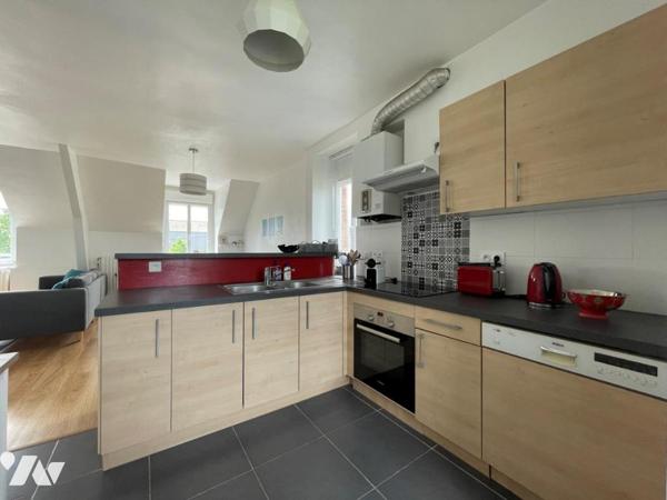 SAINT-MALO – Espérance/Rocabey - T3 dernier étage - Jardin privatif - Celliers - 71.03 m²