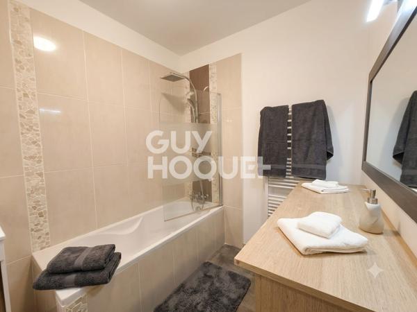 Maison Bages 3 chambres plain-pied, garage et jardin