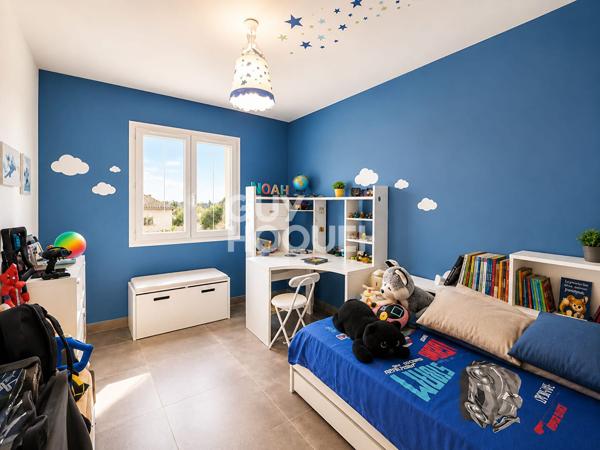 Maison Bages 3 chambres plain-pied, garage et jardin