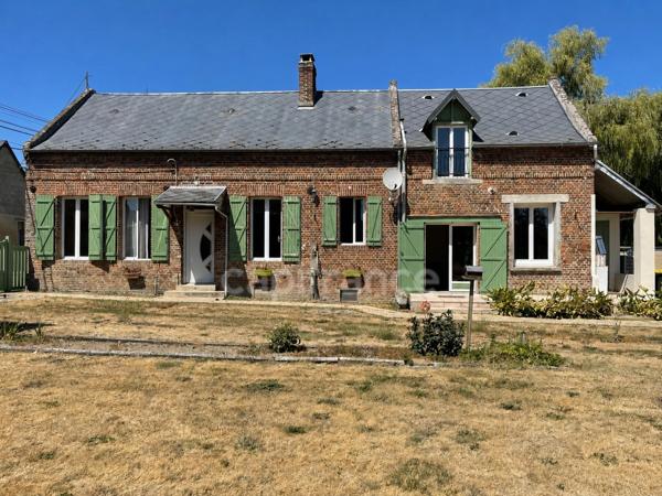 Maison 1 chambre, grenier aménageable, grand garage.