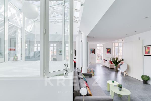 Loft d'architecte en dernier étage