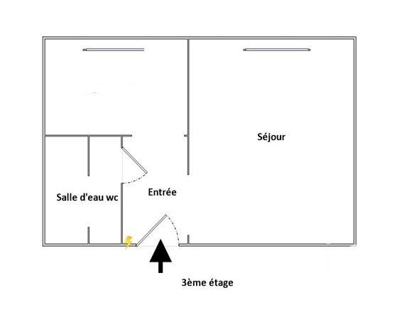 Appartement à vendre 2 pièces 23 m² Le Pecq