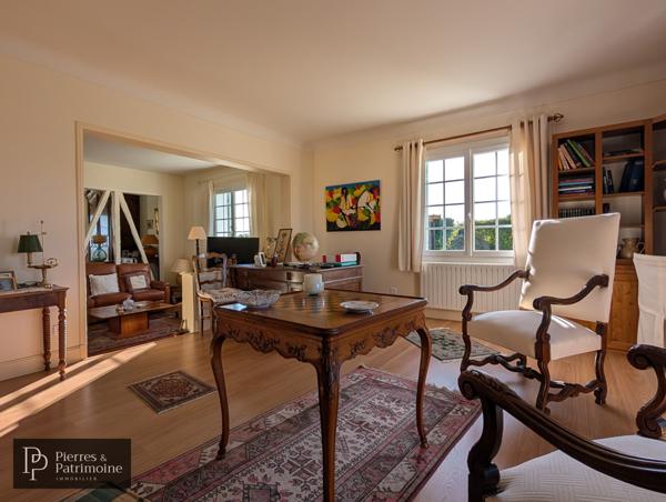 Lavardac (47230) Villa de plain pied avec sous sol, piscine couverte et vue Pyrénées