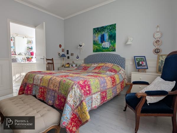 Lavardac (47230) Villa de plain pied avec sous sol, piscine couverte et vue Pyrénées