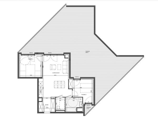 Appartement (neuf) à vendre 3 pièces 62 m² Montpellier