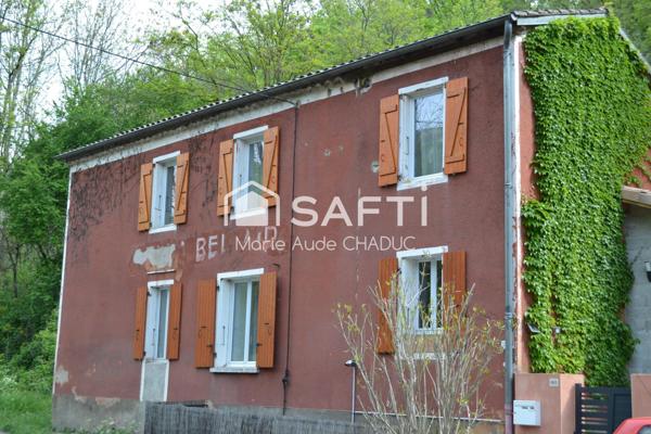 Maison 106 m2 - T 5 - terrain de 5321 m2 - accès rivière privatif