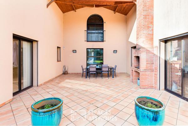 Maison d’architecte au nord de Toulouse