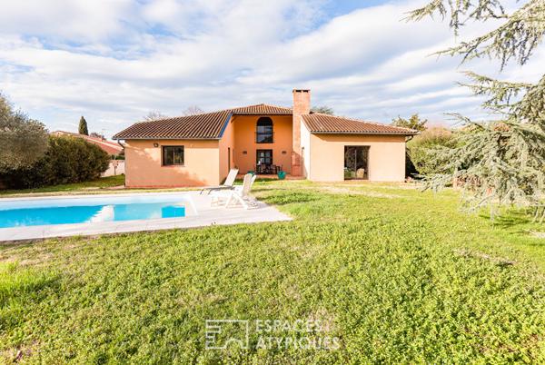 Maison d’architecte au nord de Toulouse