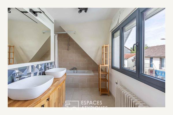 Maison contemporaine et familiale avec jardin aux portes de Paris