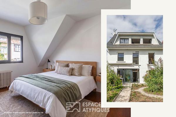 Maison contemporaine et familiale avec jardin aux portes de Paris