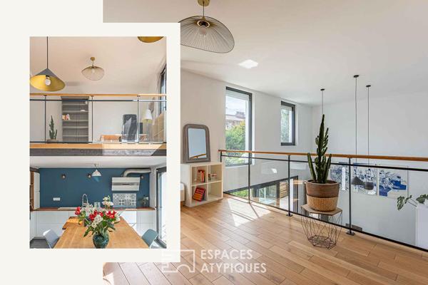 Maison contemporaine et familiale avec jardin aux portes de Paris
