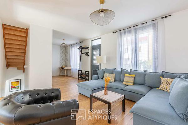 Maison contemporaine et familiale avec jardin aux portes de Paris