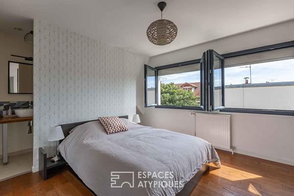 Maison contemporaine et familiale avec jardin aux portes de Paris