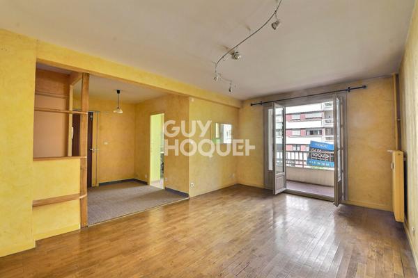 (Visite virtuelle) A vendre, appartement de type T3 de 68 m² avec cave & garage, Lyon 3ème arrondissement (69003)