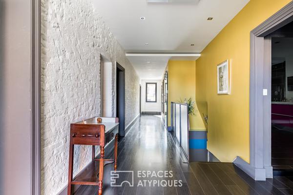 Ancien fournil réhabilité en maison de ville à Cornebarrieu