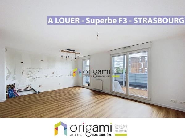 STRASBOURG Ganzau - Superbe F3 rénové
