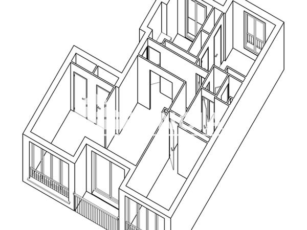 Location Appartement 4 pièces 66.9 m² - 12 RUE RABUTIN CHANTAL NOUVEAU PARC SEVIGNE Marseille 13009