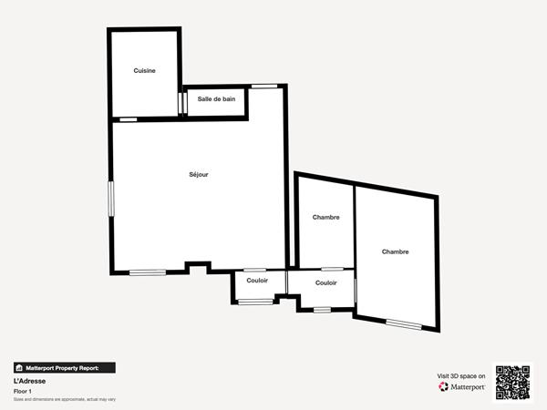 Appartement CHILLY-MAZARIN 3 pièces atypique 52.75 m²