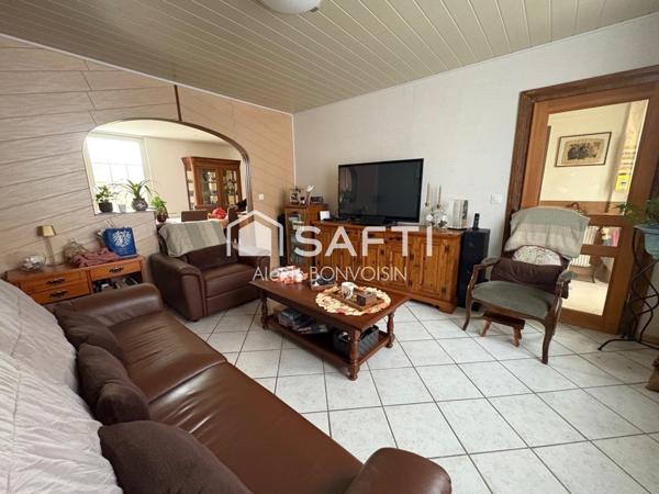 Vivez le centre-ville autrement : maison 5 pièces avec jardin