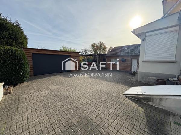 Vivez le centre-ville autrement : maison 5 pièces avec jardin